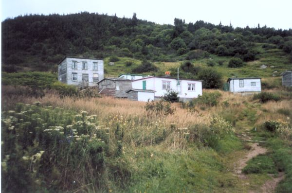 598: Red Island. "Pete &amp;amp; Annie Lambe's old house". (2002) [courtesy of Heather Walsh]